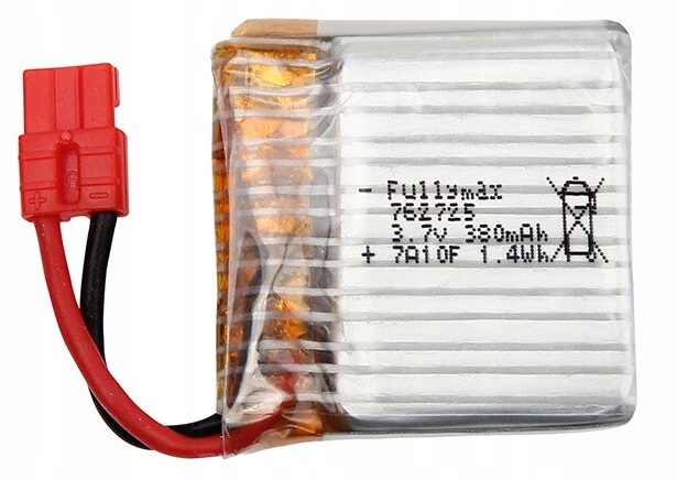 

Syma X26 Akumulator Lipo 3,7V 380mAh Bateria