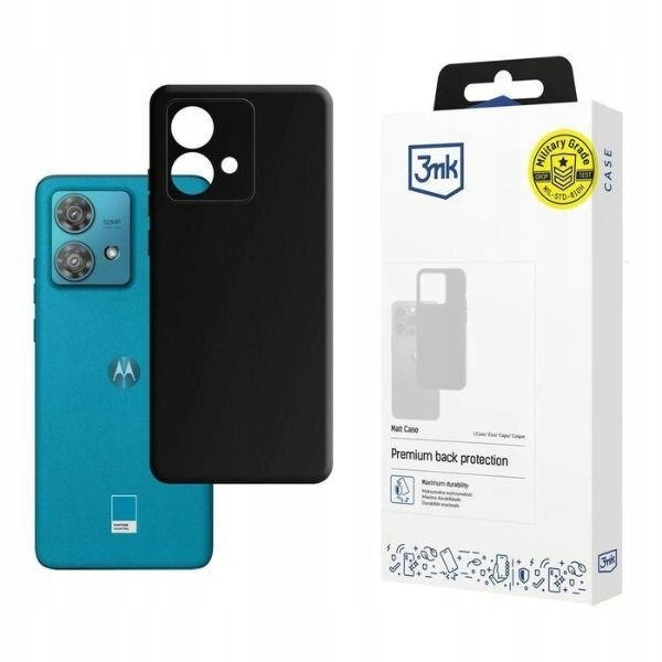 Etui 3MK Matt Case do Motorola Edge 40 Neo czarny