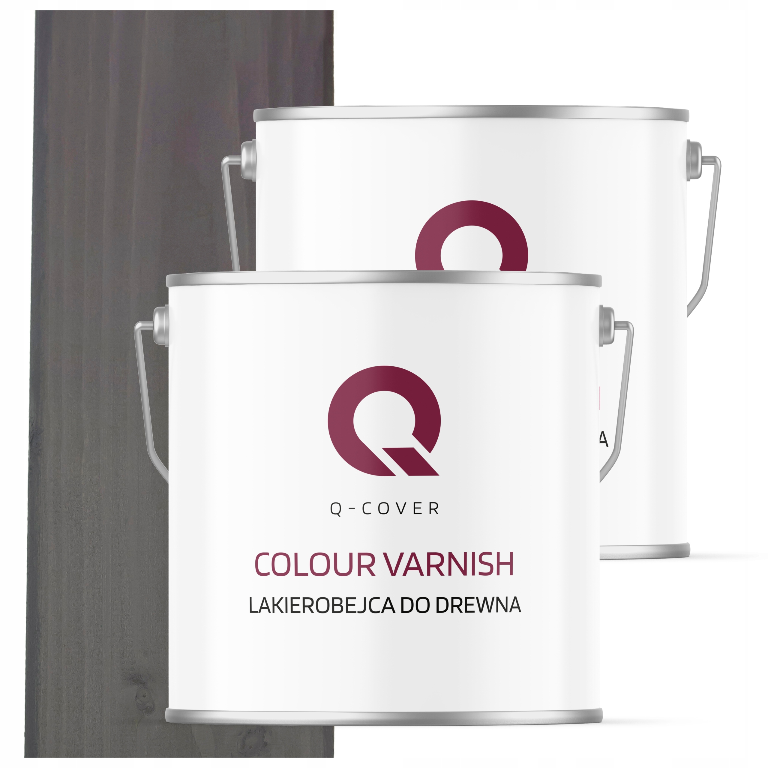 Lakierobejca na drevo záhradného nábytku Dekoratívna antracitová saténová 5L Uv