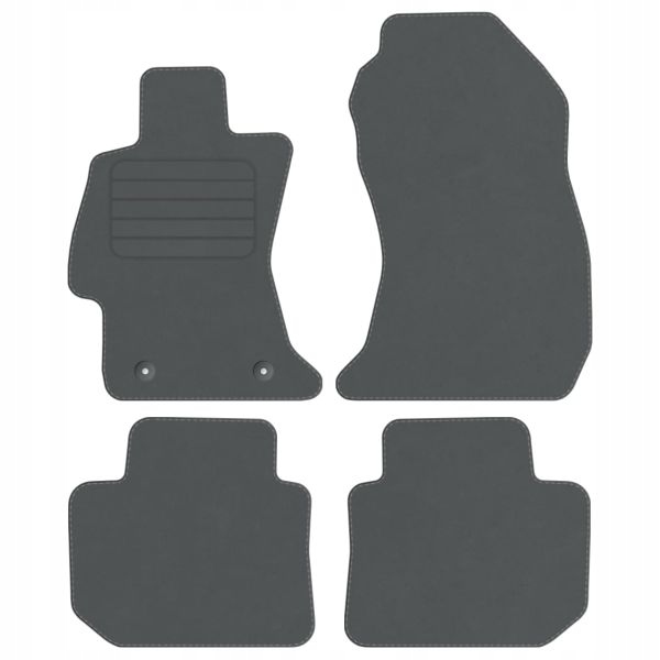 Subaru Levorg 14-21 Koberečky velur Comfort Šedé