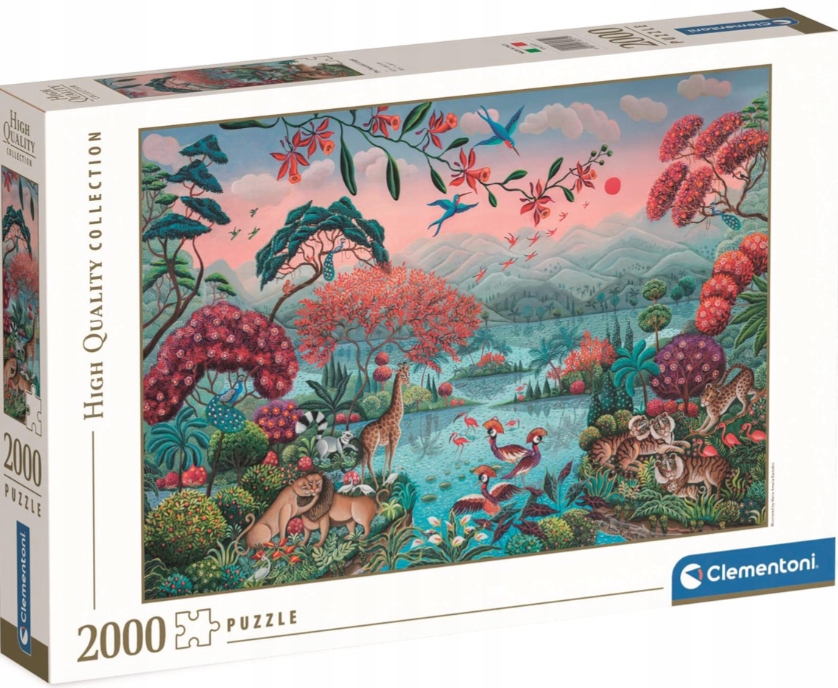

Puzzle 2000 El Spokojna Dżungla Peaceful Jungle Hq