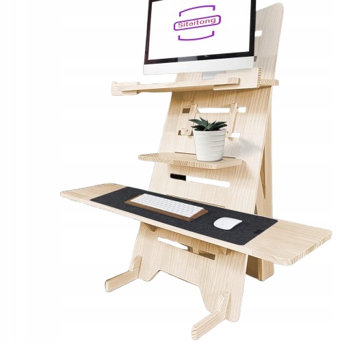 Stojan Na Notebook Sitaitong Stolní Stojan Dřevěný Stolek Nadstavec