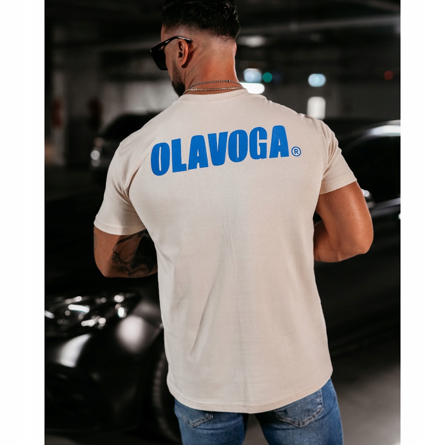Pánské Tričko Unlock O La Voga Béžová M