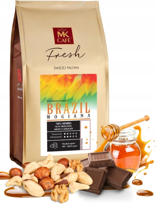 Kawa ziarnista Mk Cafe Fresh Brazil Mogiana 1kg