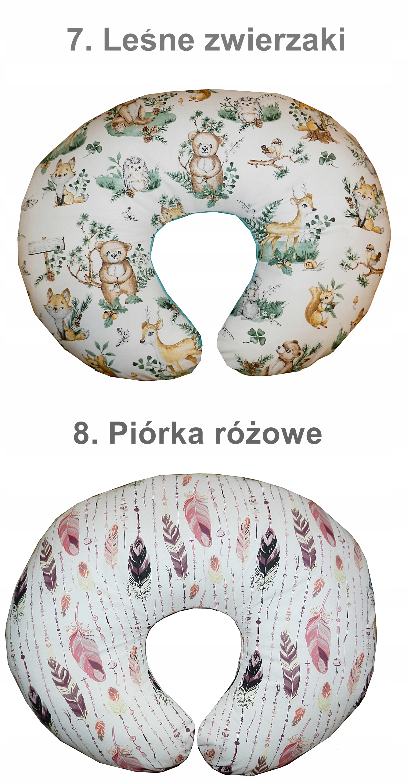 PODUSZKA ROGAL FASOLKA DO KARMIENIA - z Poszewką Rodzaj do karmienia