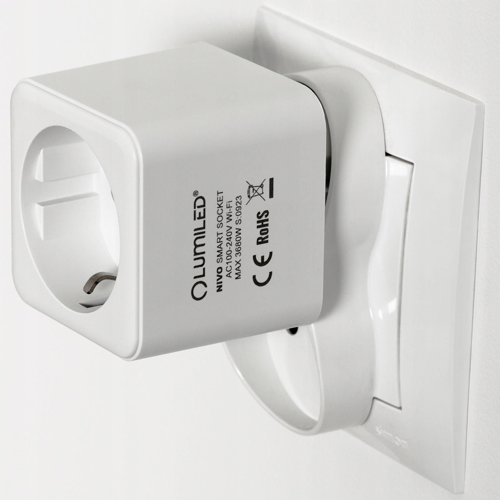 INTELIGENTNE GNIAZDKO WIFI WATOMIERZ PROGRAMATOR TIMER TUYA SMART Cechy dodatkowe łączność z wifi