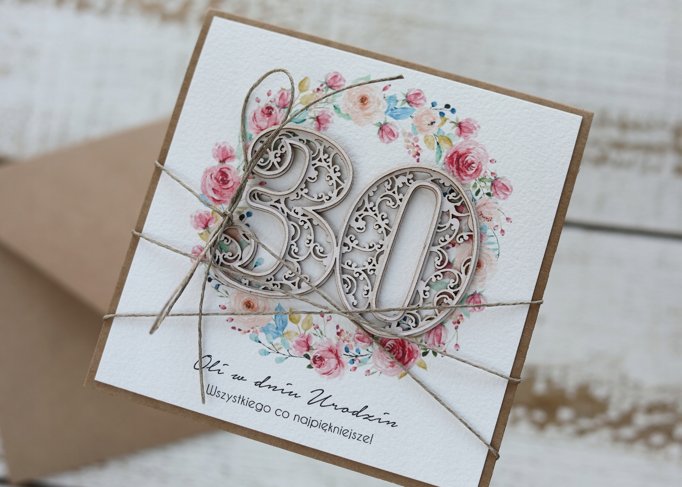 Přání, dárek k třicítce, 30. narozeninám