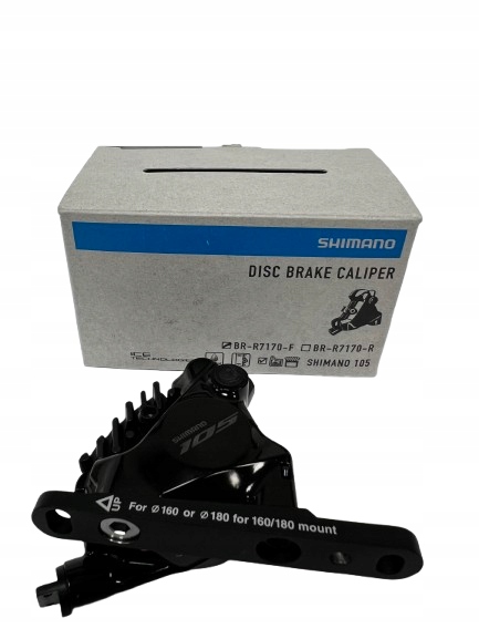 Zacisk hamulcowy przód Shimano 105 BR-R7170 okładziny żywiczne radiator Box