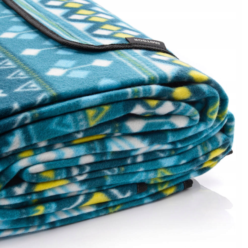 Koc piknikowy plażowy kemping biwak mata izolacja ALU Meteor XXL 200x200 cm Marka Meteor