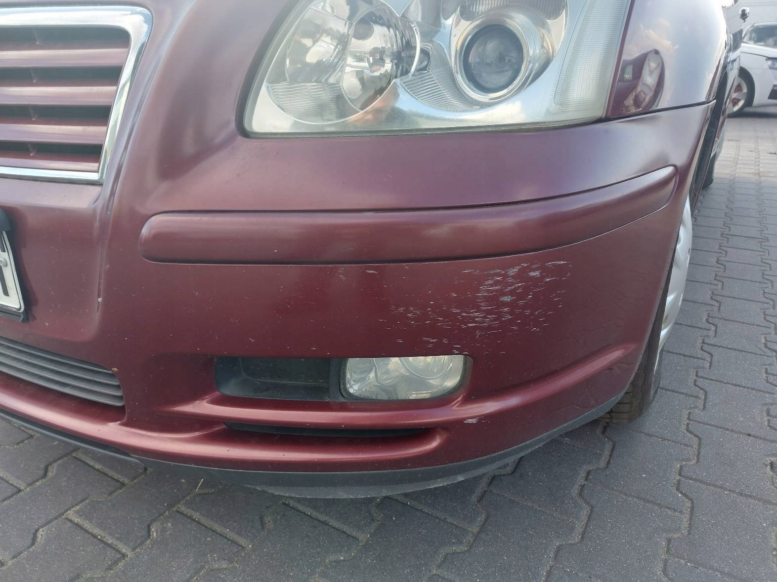 complete front bonnet bumper light fender TOYOTA AVENSIS T25 3M8