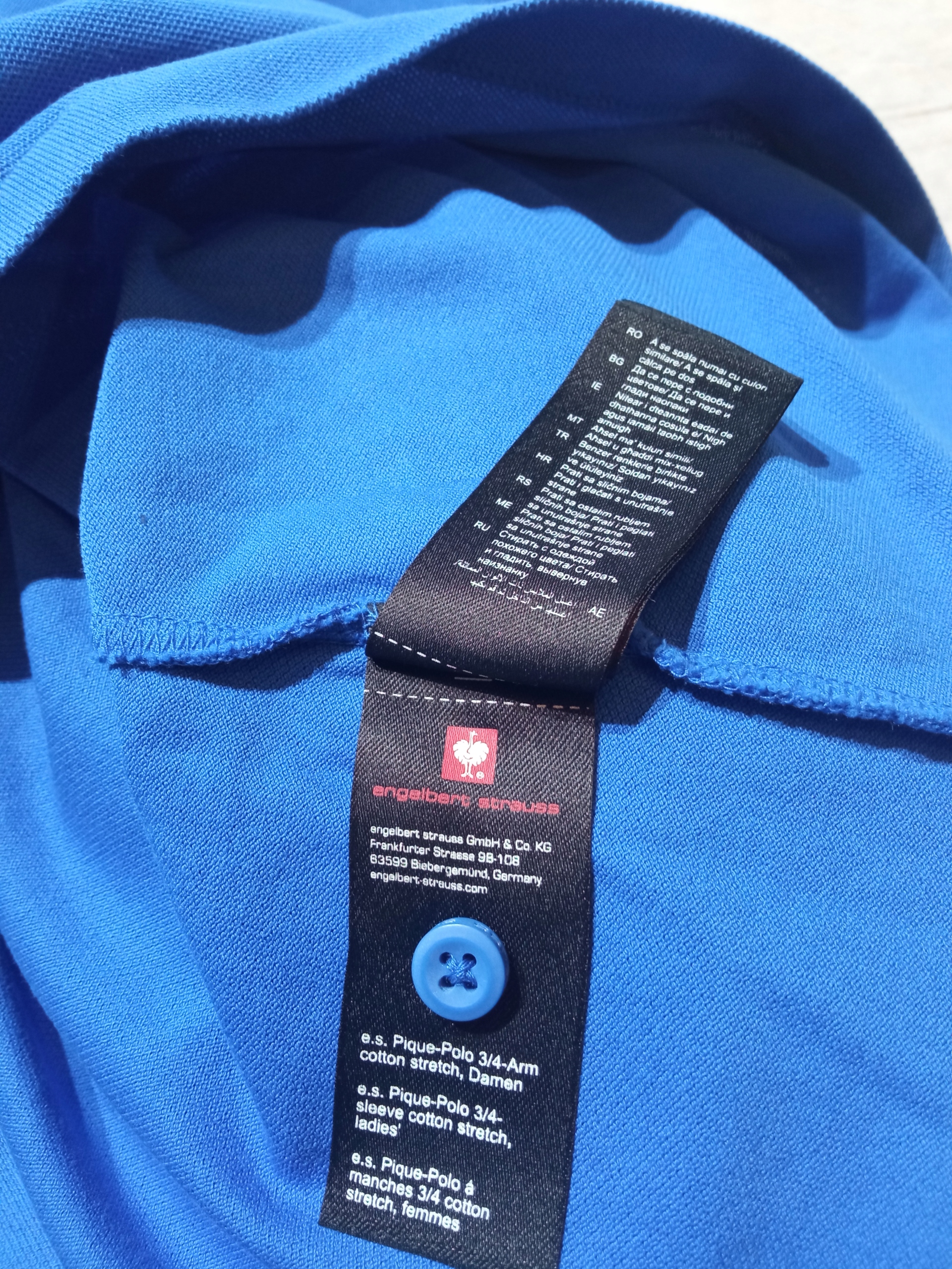 DAMSKA BLUZKA ROBOCZA ENGELBERT STRAUSS S/M Materiał dominujący bawełna