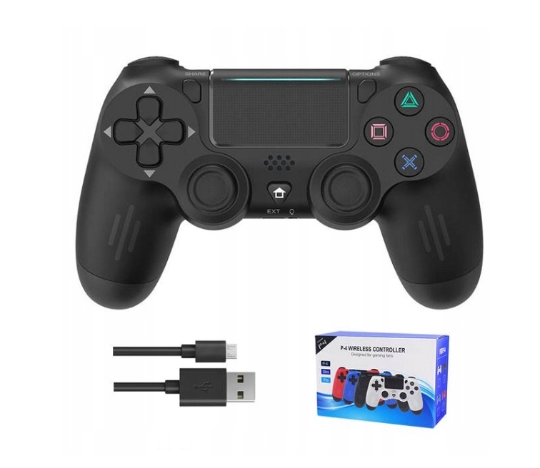 Pad bezprzewodowy, przewodowy do PS4 Sony czarny