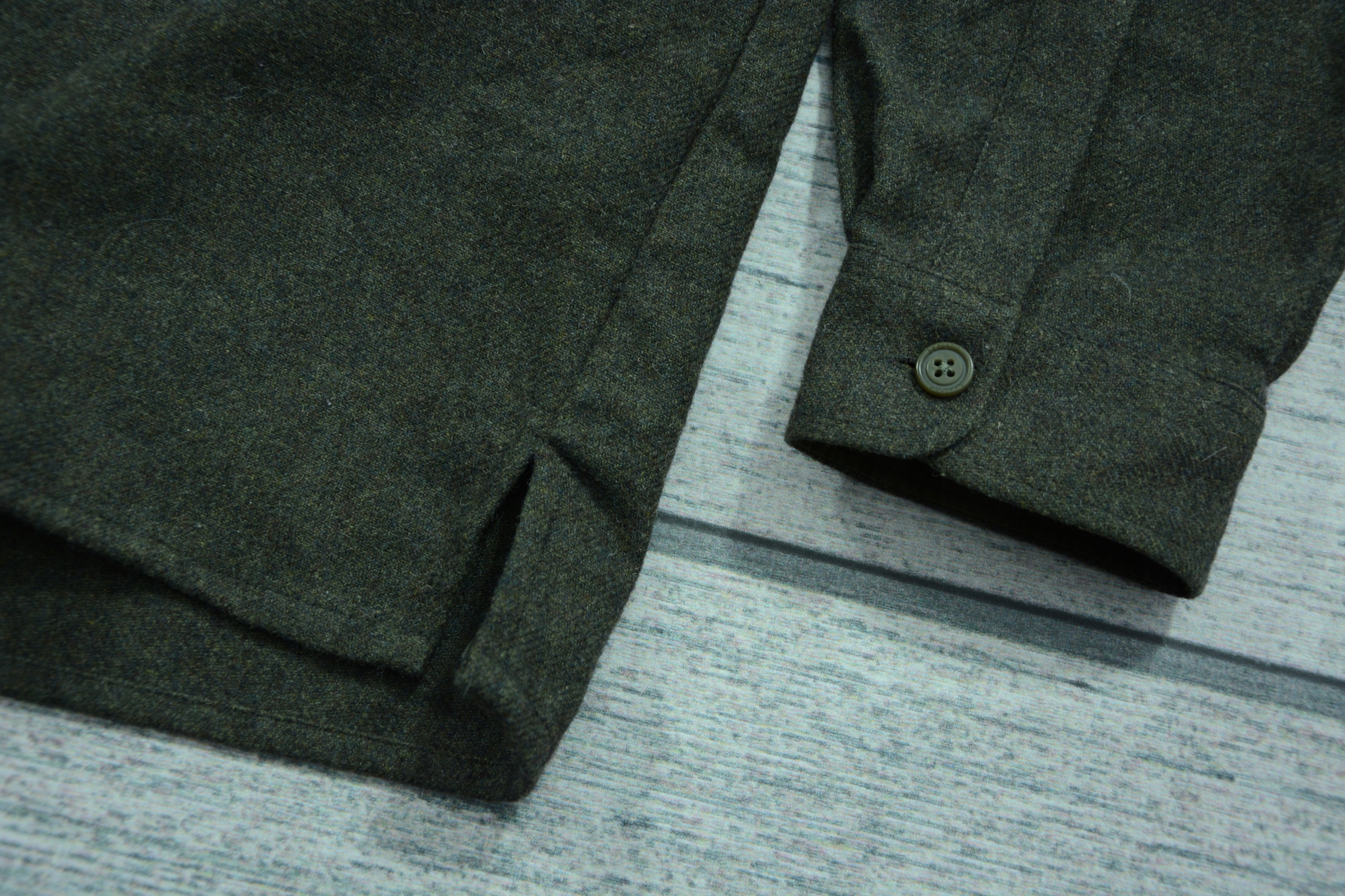 SEELAND KOSZULA DO LASU OUTDOOR 50% WEŁNA __ L/XL Kolor zielony