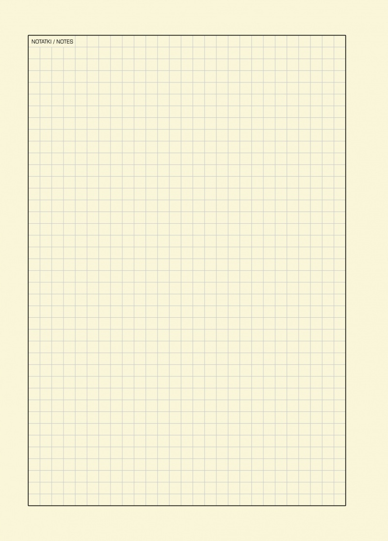 Notes A5 Donau beżowy - zbliżenie
