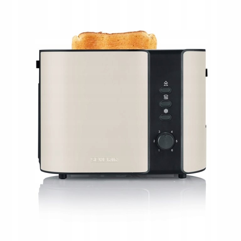 Severin At 9576 Toustovač 800 W 2 Tousty Béžový/krémový Rošt na rohlíky