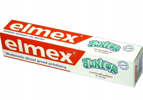 ELMEX Junior 6-12 лет зубная паста, 75 мл