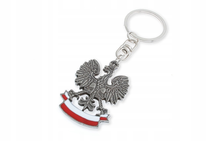 Breloczek Polski Patriotyczny Z Orłem I Flagą aj1220