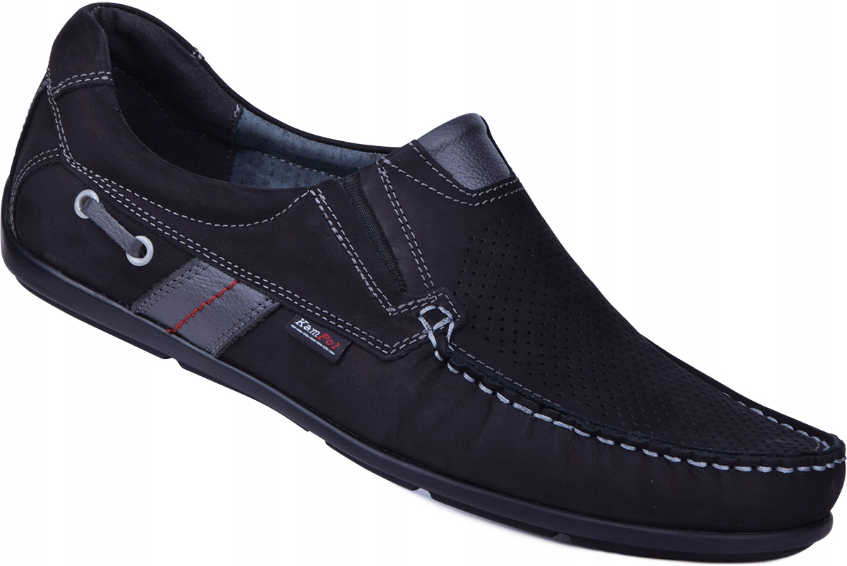 

Mokasyny buty męskie skórzane skóra polskie 40