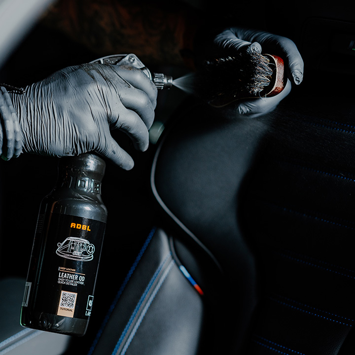 Quick detailer do tapicerki skórzanej ADBL Leather QD 500 ml Pojemność opakowania 500 ml