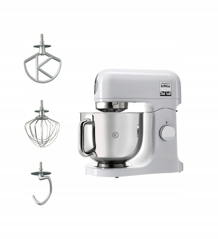 Mikser Robot Kuchenny planetarny Kenwood KMX750AAW kMix 1000W Biały
