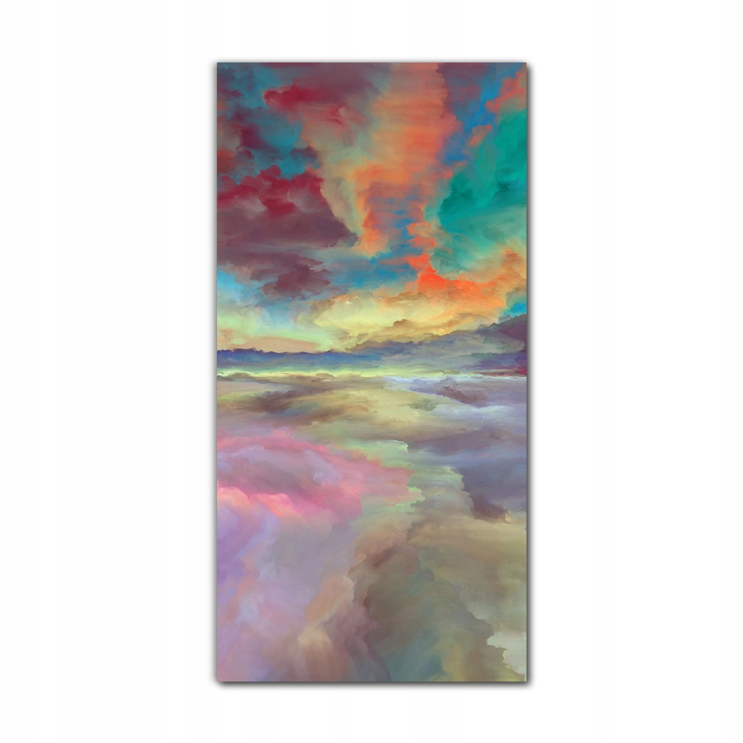 

Obrazy szklane do kuchni 70x140 Krajobraz chmury