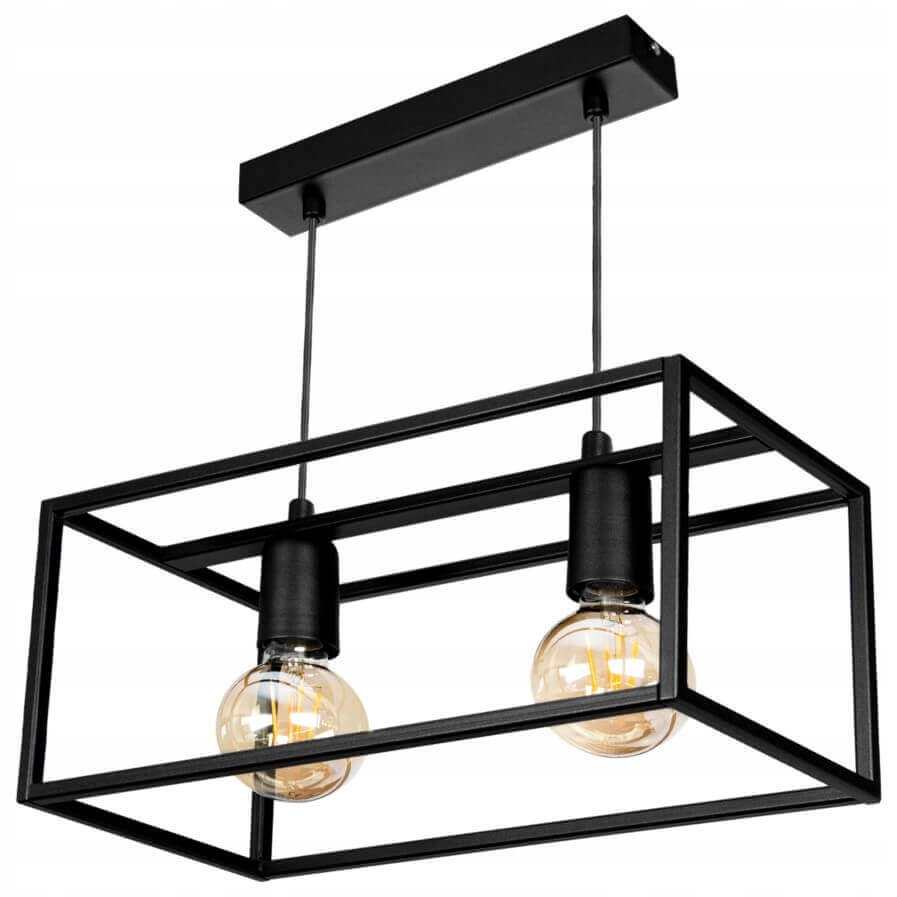 Nowoczesna lampa wisząca żyrandol oprawa loft industrial e27 led Horus