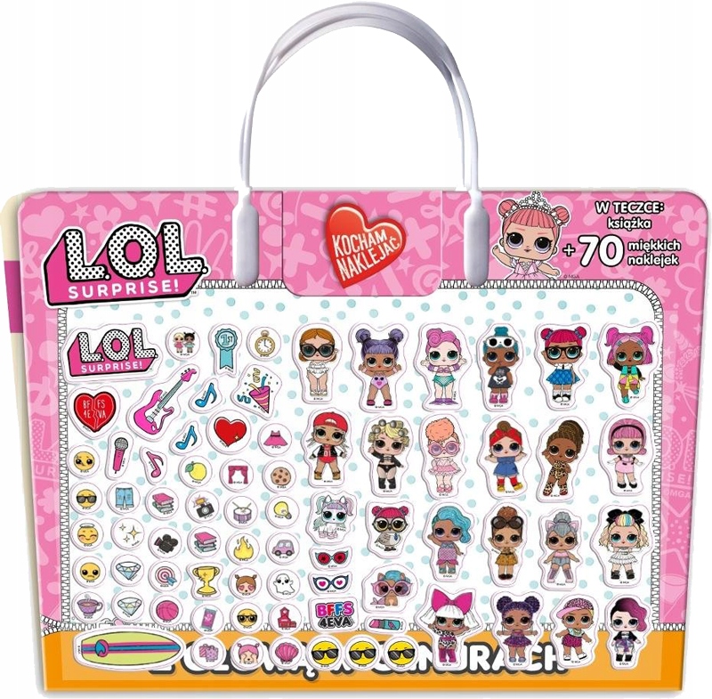 

Lol Surprise Kocham naklejać Z głową w chmurach Kd