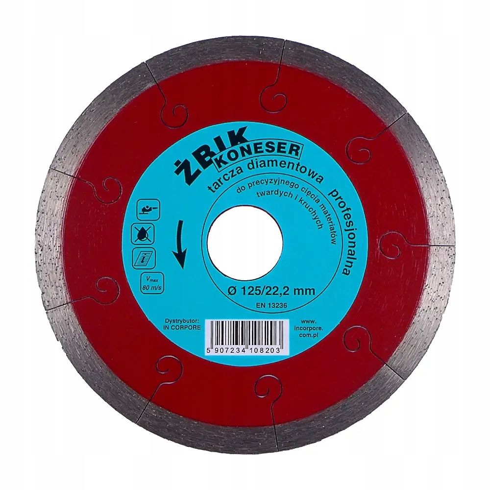 Diamantový kotouč 115 mm Žbik pro gres a křemenné sintrování