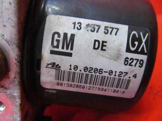 OPEL ASTRA H 3 III brake booster control unit ABS 13157577