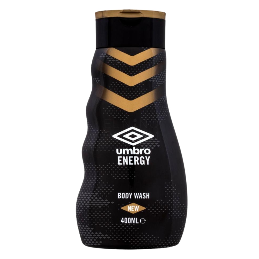 Żel Pod Prysznic Męski Umbro Energy Dla Mężczyzn 400 ml x 5 sztuk EAN (GTIN) 761828223896