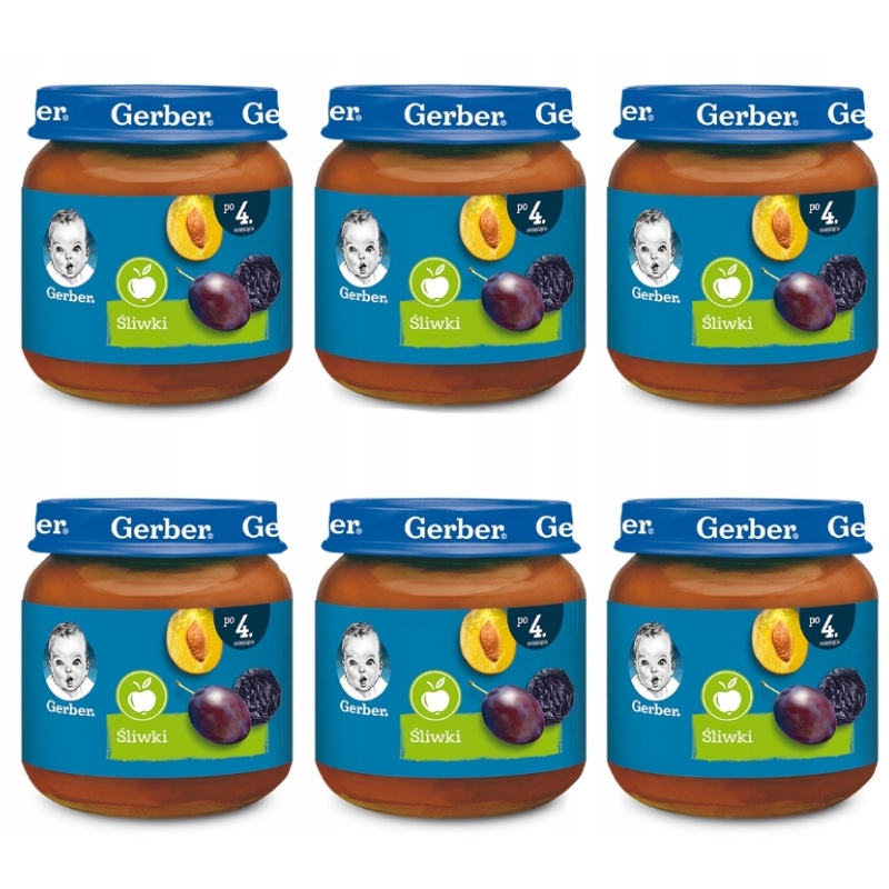 Deserek Śliwki Gerber 125 g