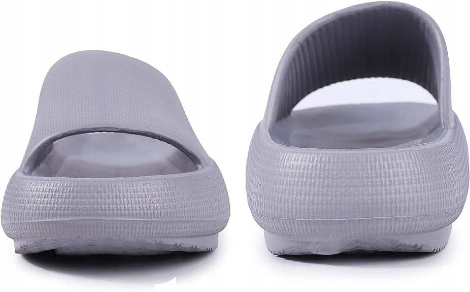 KLAPKI PLAŻOWE LEKKIE PIANKOWE BASENOWE SZARE 44-45 Marka inna