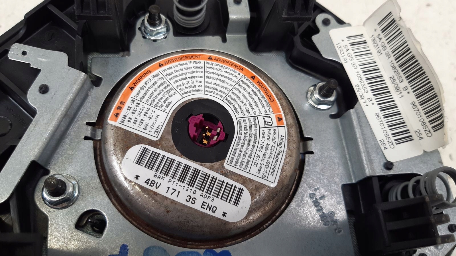 Airbags air bag Gurten sensor Peugeot 206+ PLUS 1,1
