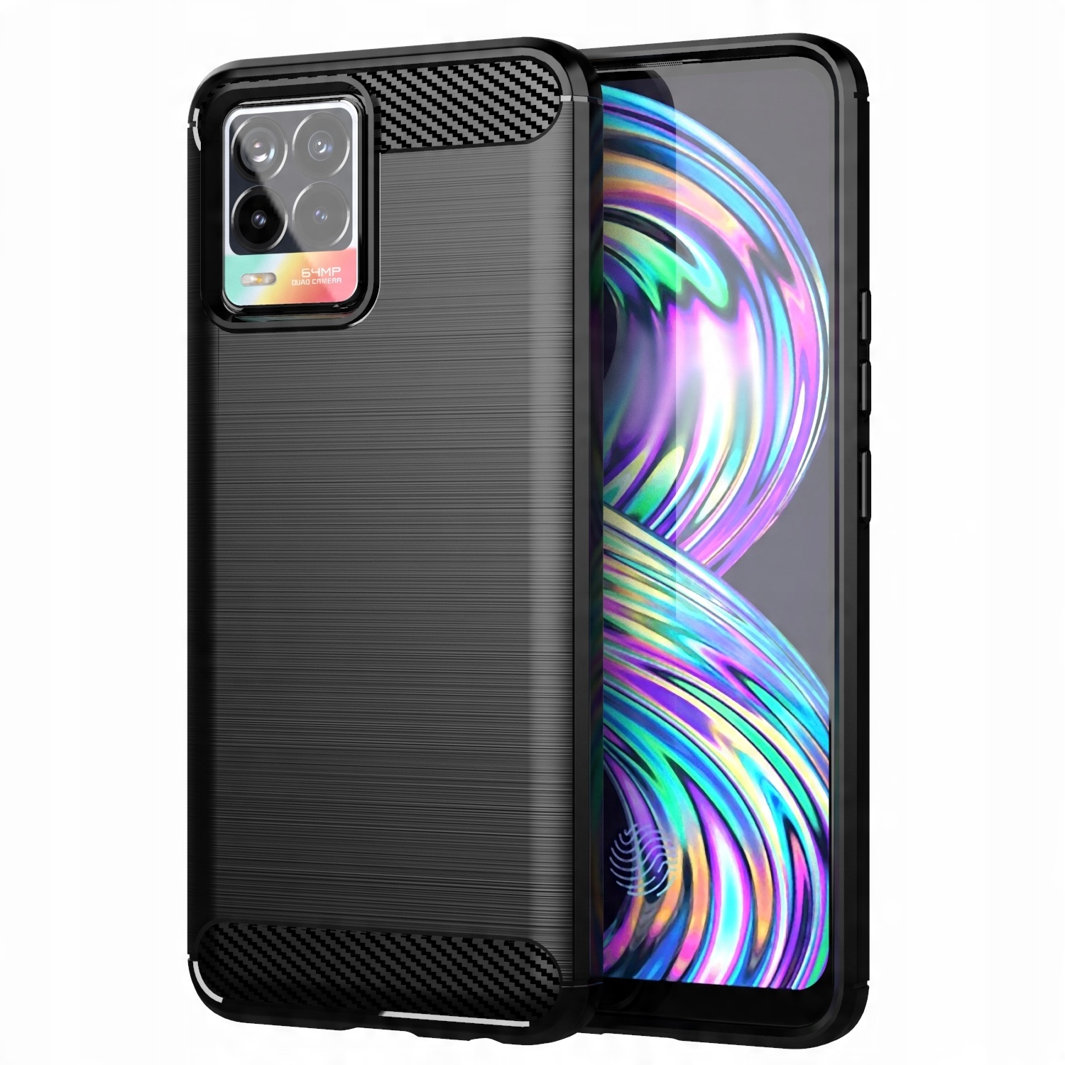 

Etui włókno węglowe do Realme 8