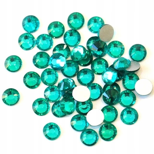 

50x Cyrkonie szklane szlifowane Blue Zircon SS6