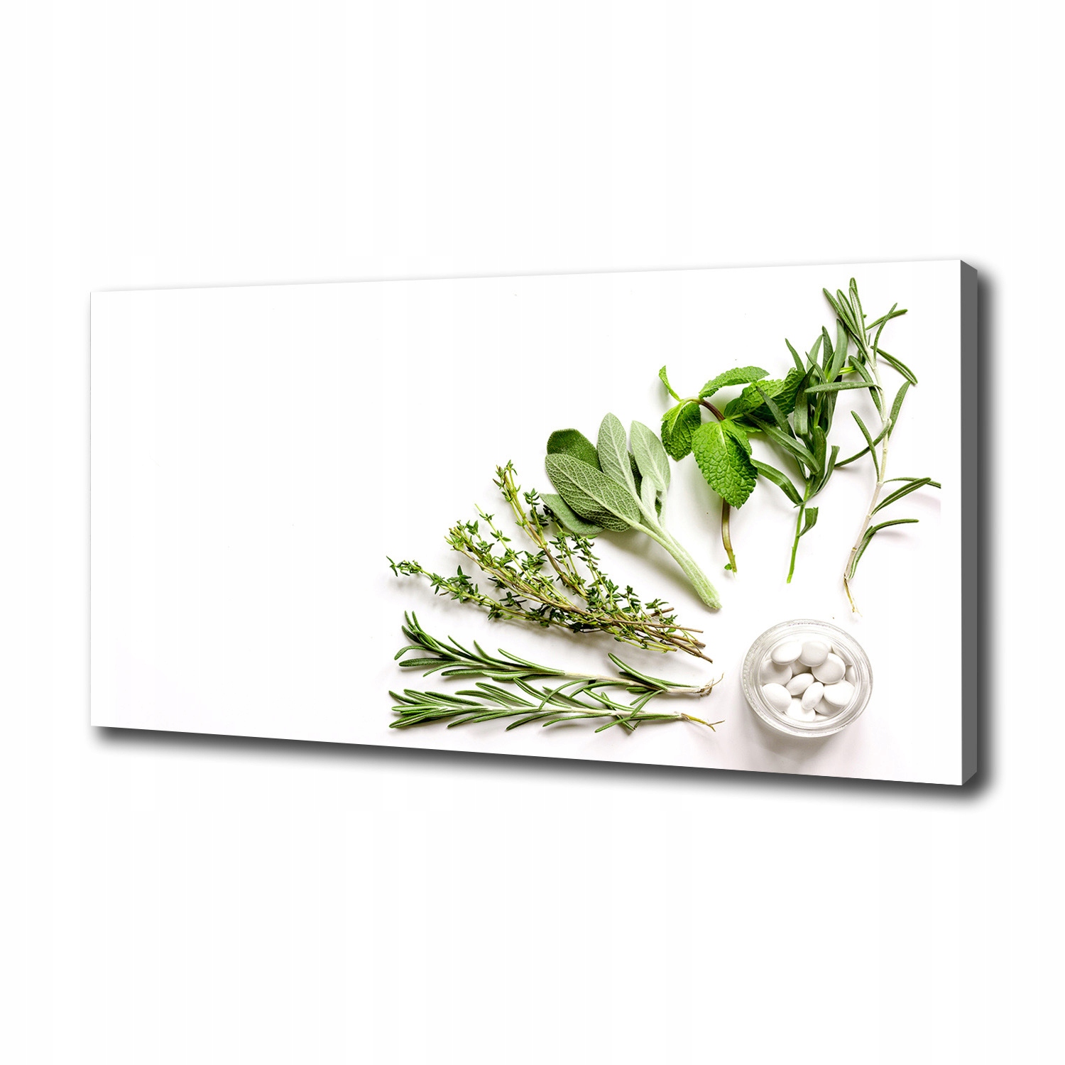 

Foto obraz ze zdjęcia do salonu Zioła 100x50 cm