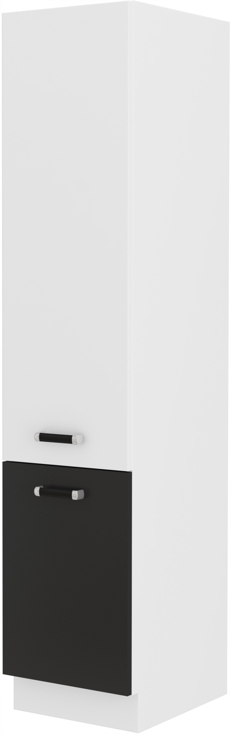 Kuchyňská skříňka hospodářský komín 40. Černá bílá