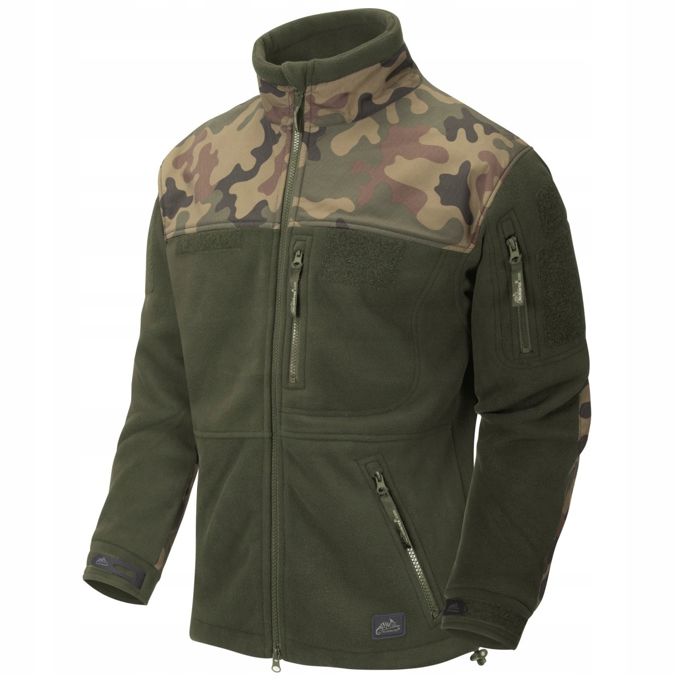 Fleecová Mikina Mikina Helikon Infantry Olive/PL Woodland XL