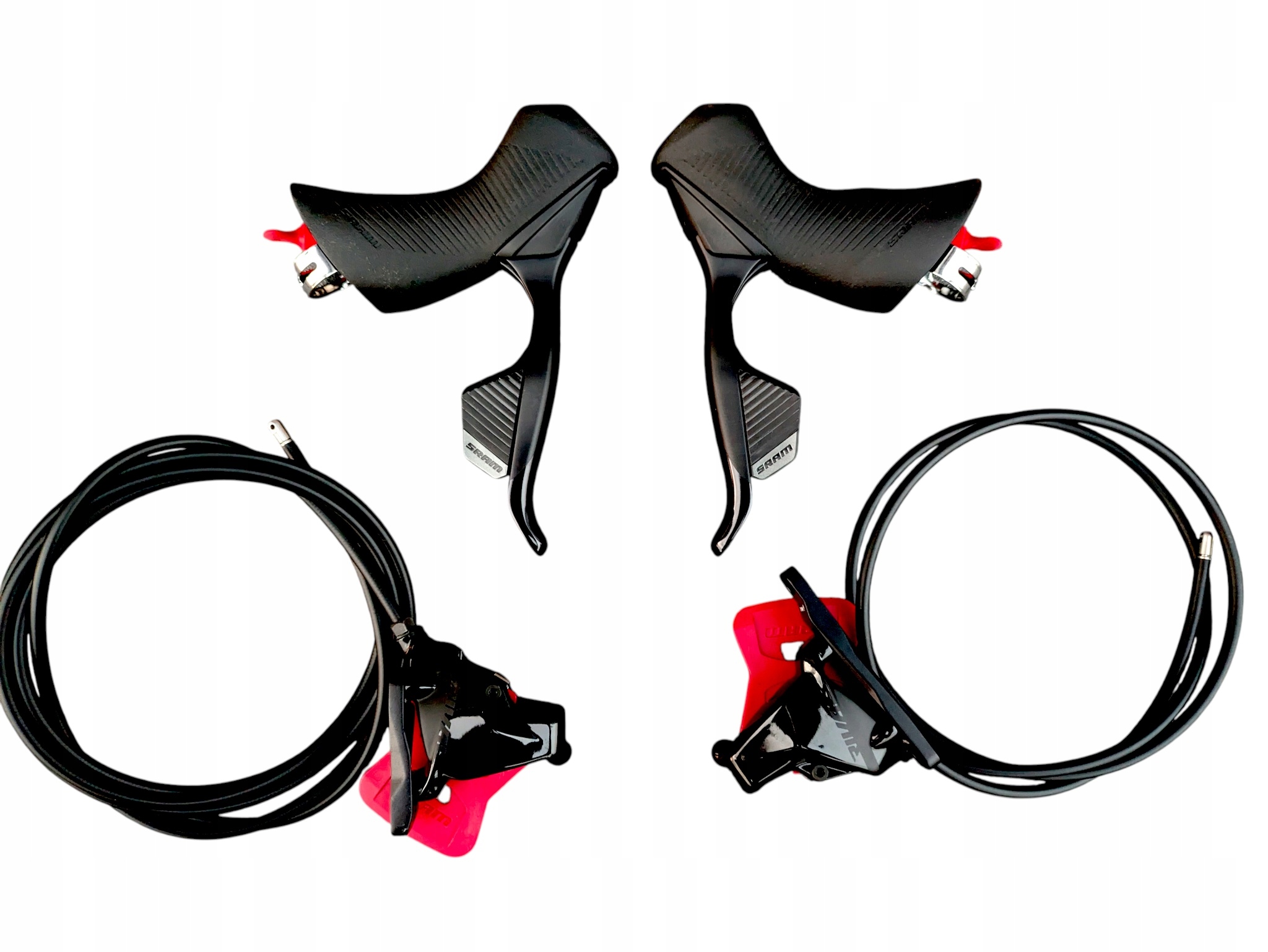 Klamkomanetki, hamulce Sram Rival eTap AXS 2x12
