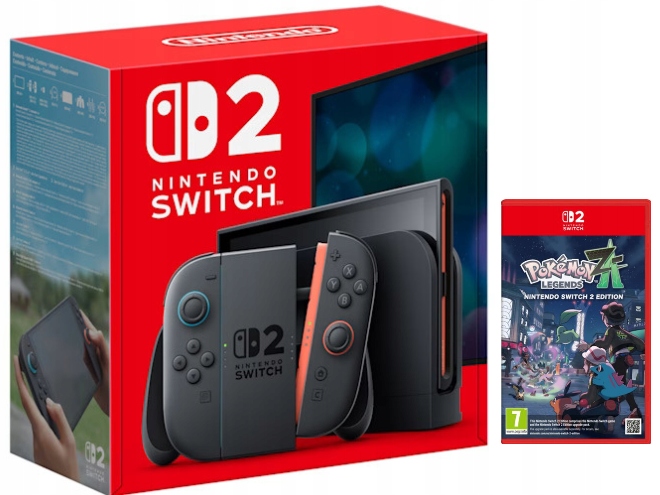 Nowa Konsola Nintendo Switch 2 Pokemon Legends Z-a
