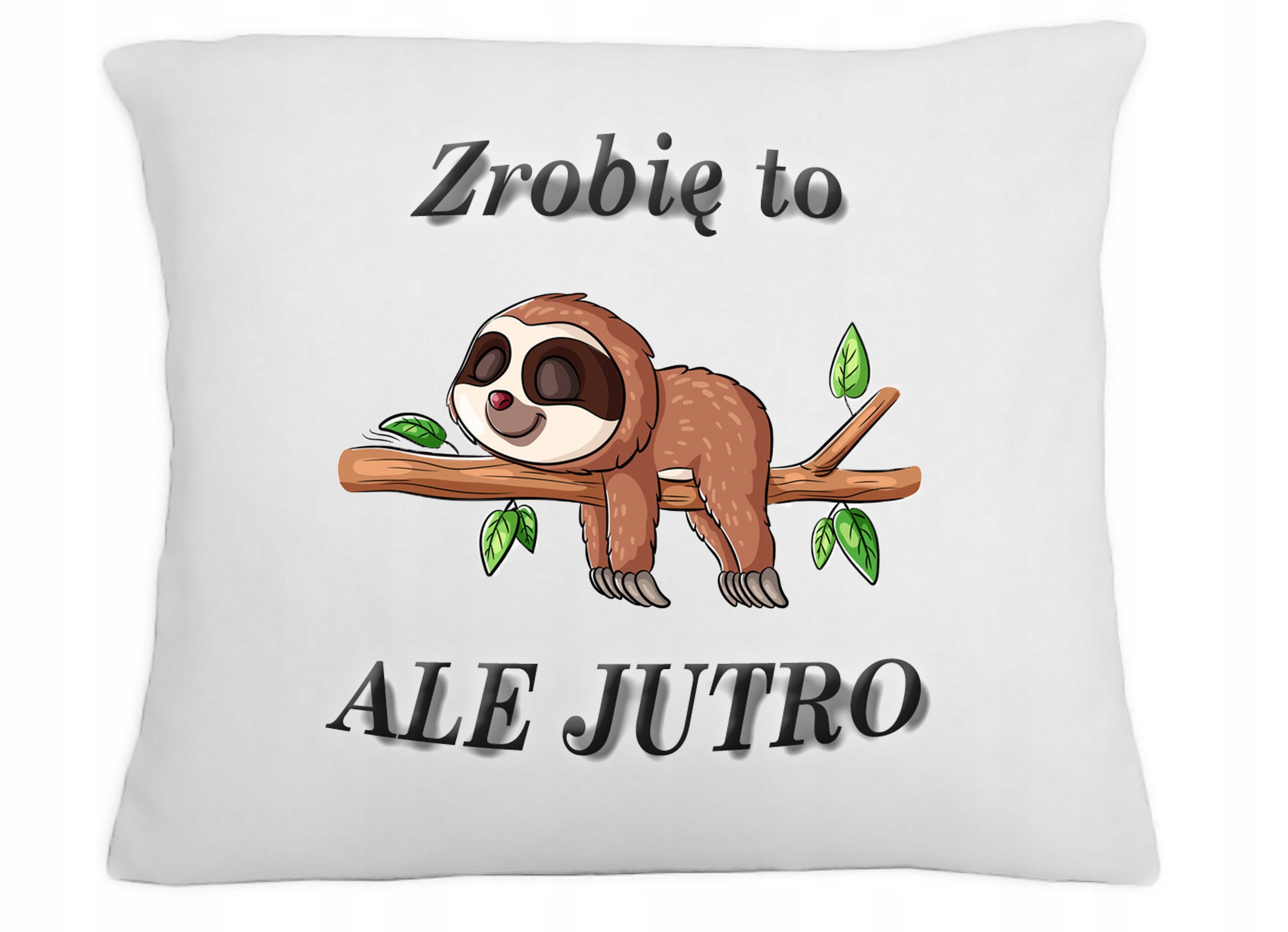 

Poduszka Na Śmieszny Zrobię To Ale Jutro