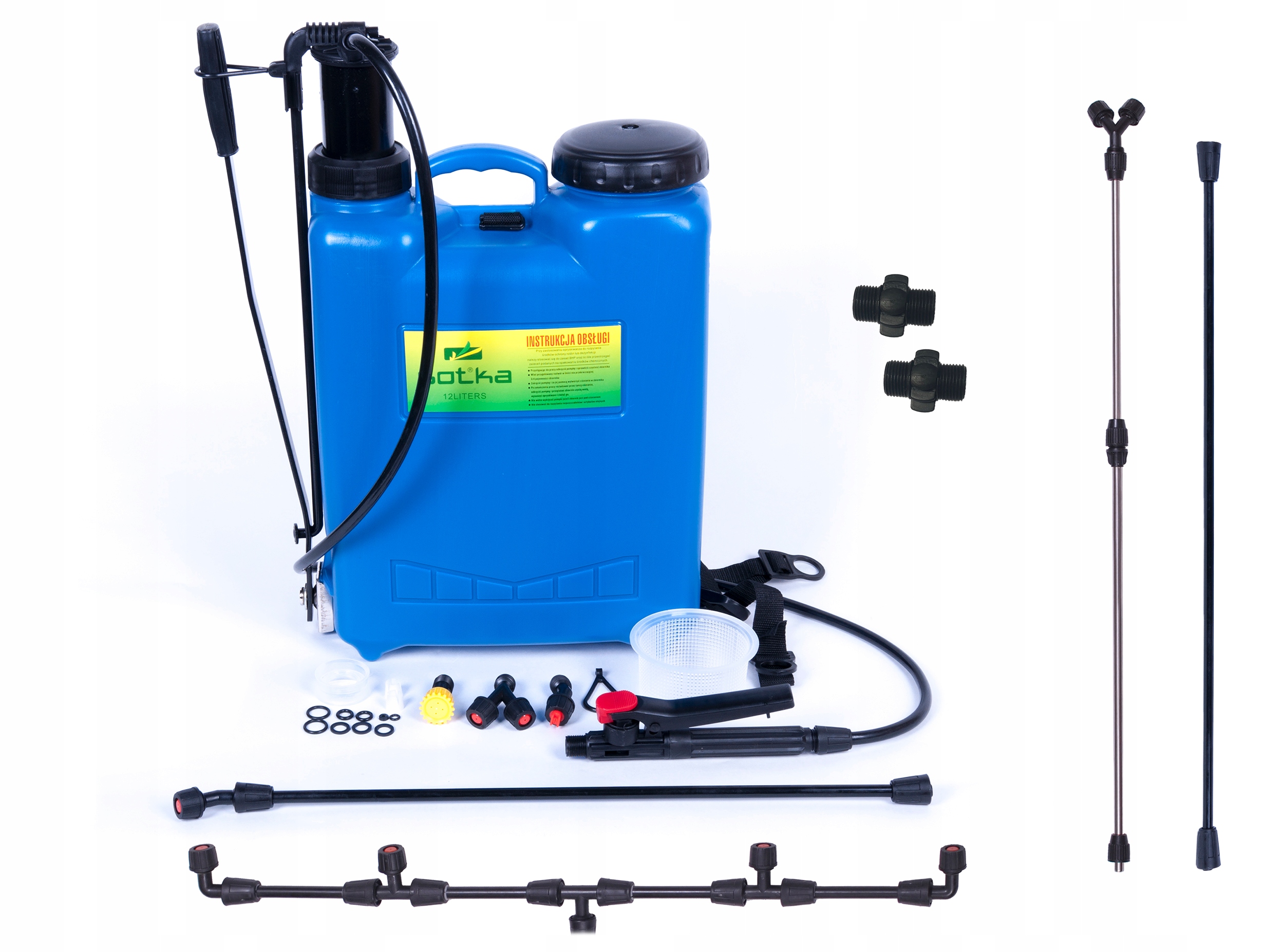 Opryskiwacz 16 L z lancą 250 cm akcesoria