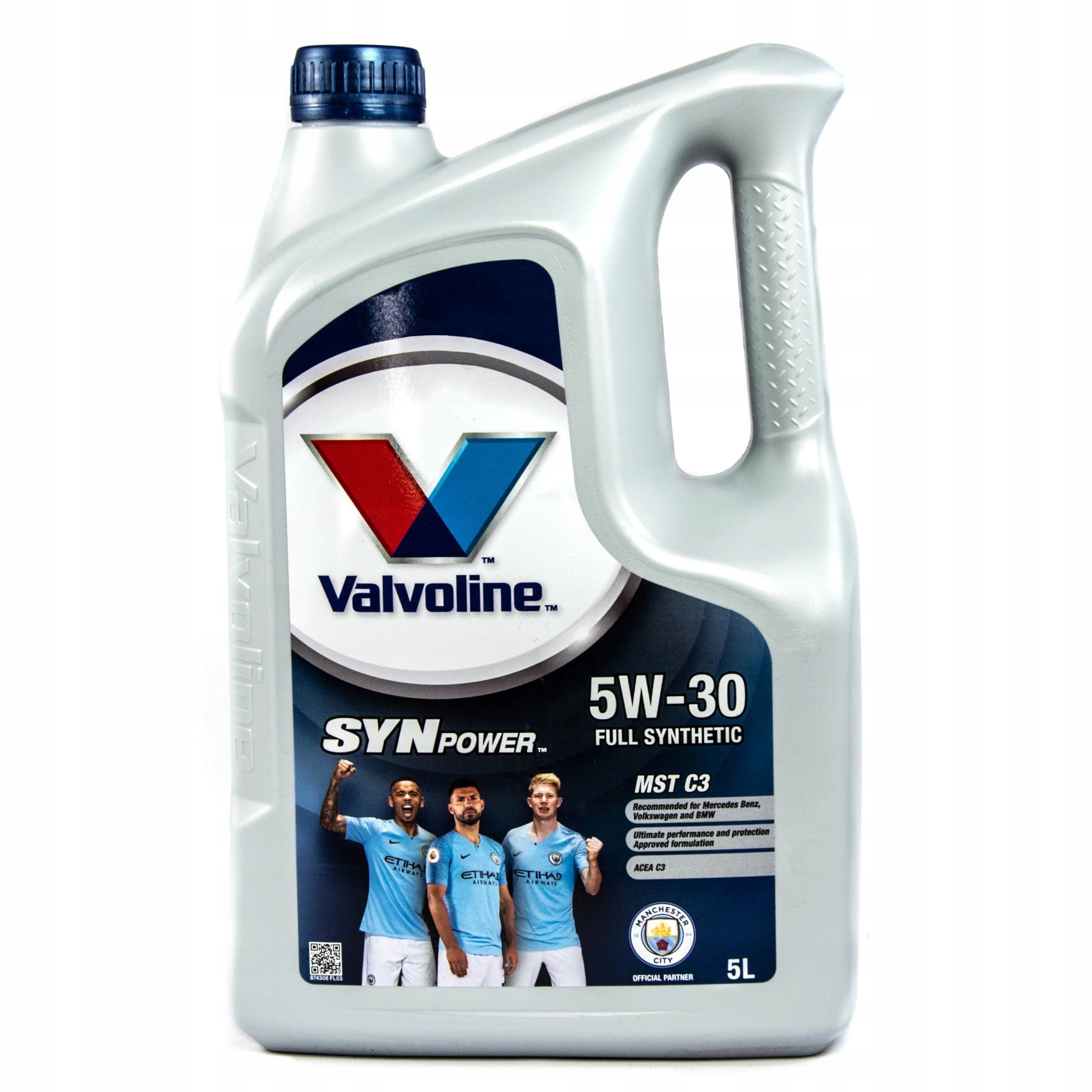 Motorový olej Valvoline Synpower Mst C3 5 l 5W-30