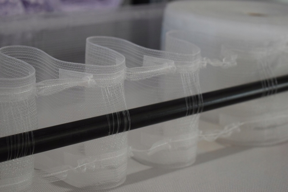 TAŚMA marszcząca 10cm transparentna system WAVE Marka inna