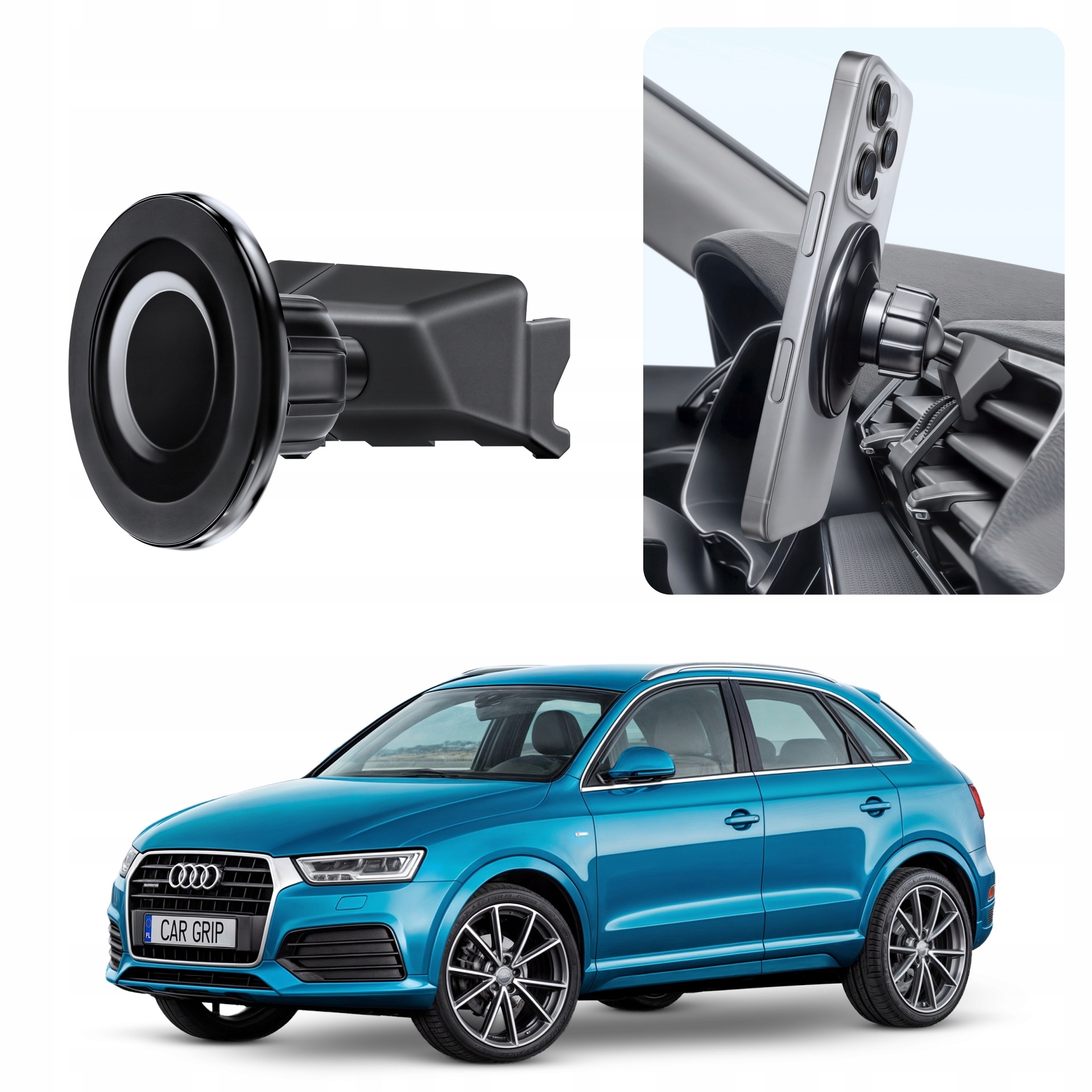 Uchwyt magnetyczny MagSafe do Audi Q3 F3 2 (2019-)