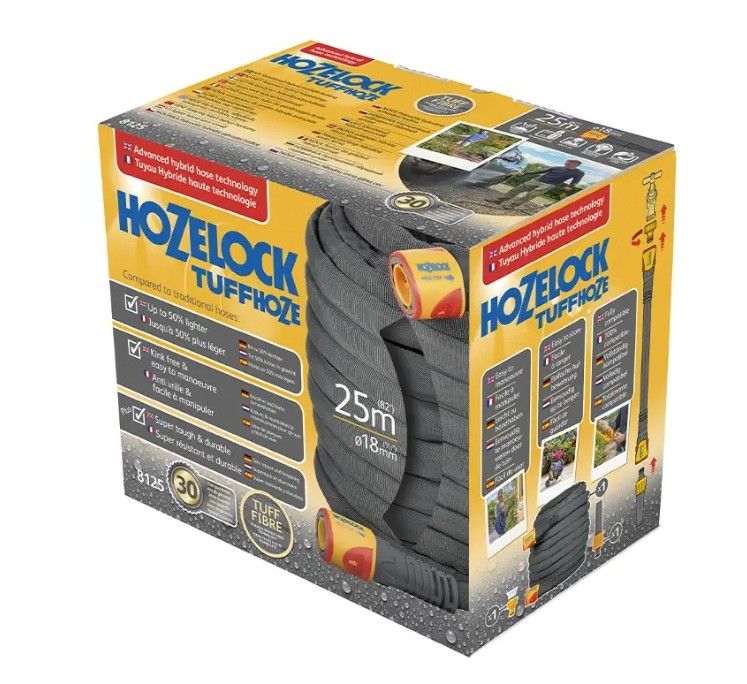 Hozelock Hybrydowy wąż do nawadniania, tuffhoze 25 m Hozelock 8125