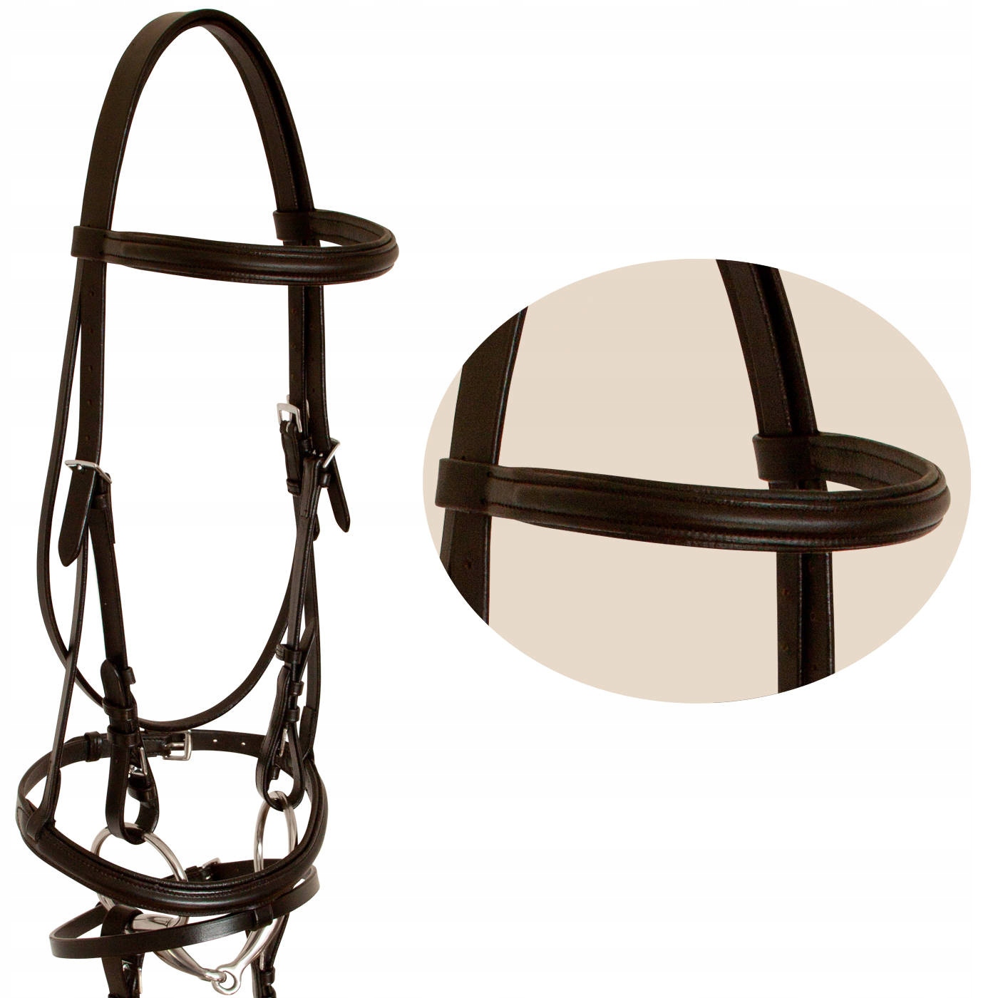 Šátek pro koně York Anisa, barva černá, velikost Cob