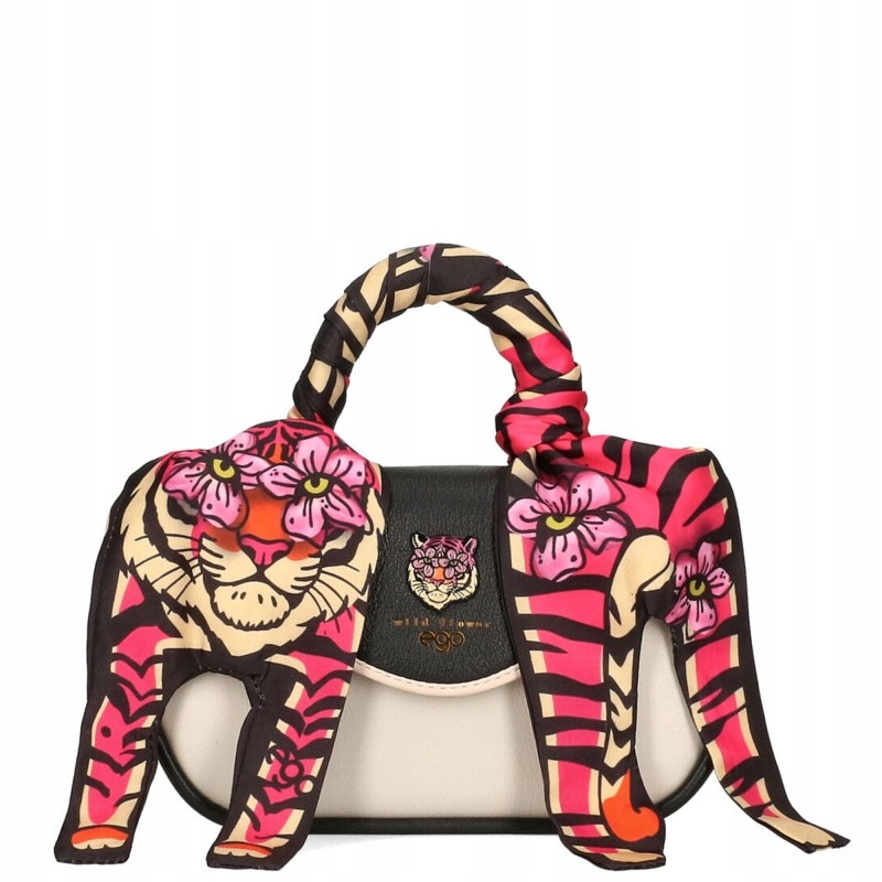 Malá dámská kožená kabelka Ego Fiori kabelka přes rameno crossbody premium módní
