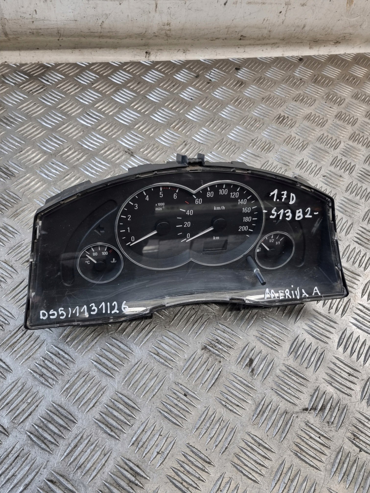 dials dials EU 13173381XT OPEL MERIVA A 1.7D
