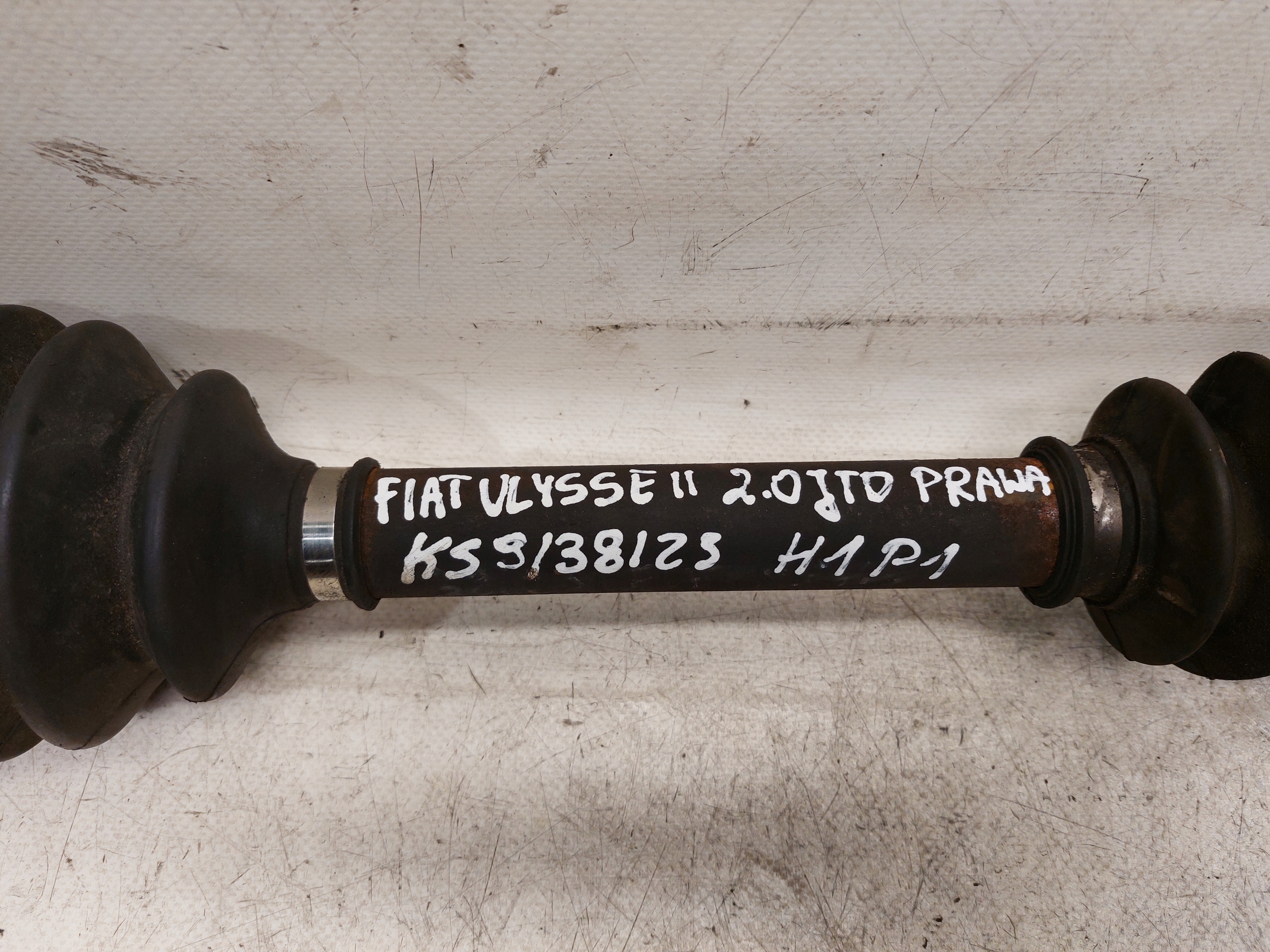 semi-axis right long FIAT ULYSSE II 2.0JTD